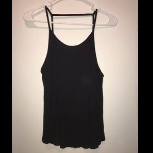 Black tank top